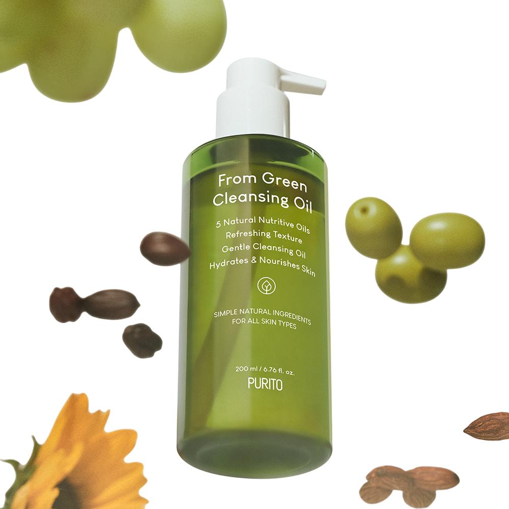 Purito From Green Очищающее масло – Мягкое веганское очищающее масло с растительными маслами, корейское
Purito From Green Очищающее масло – Мягкое веганское очищающее масло с растительными маслами, корейское