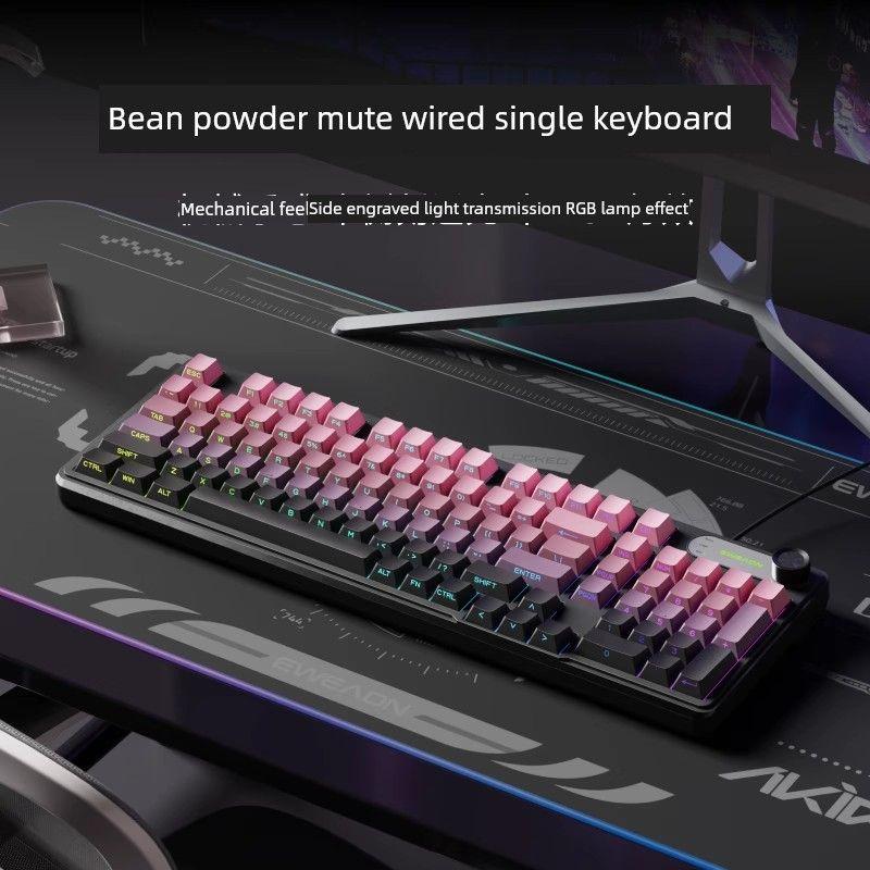 Predecessor V102ultra Keyboard Wireless Game Mute BlackBerry Side Engraved Mechanical Feeling Internet Cafe Office Three-Model V102 keyboard-BlackBerry side engraved cable.
Predecessor V102ultra Keyboard Wireless Game Mute BlackBerry Side Engraved Mechanical Feeling Internet Cafe Office Three-Model V102 keyboard-BlackBerry side engraved cable.