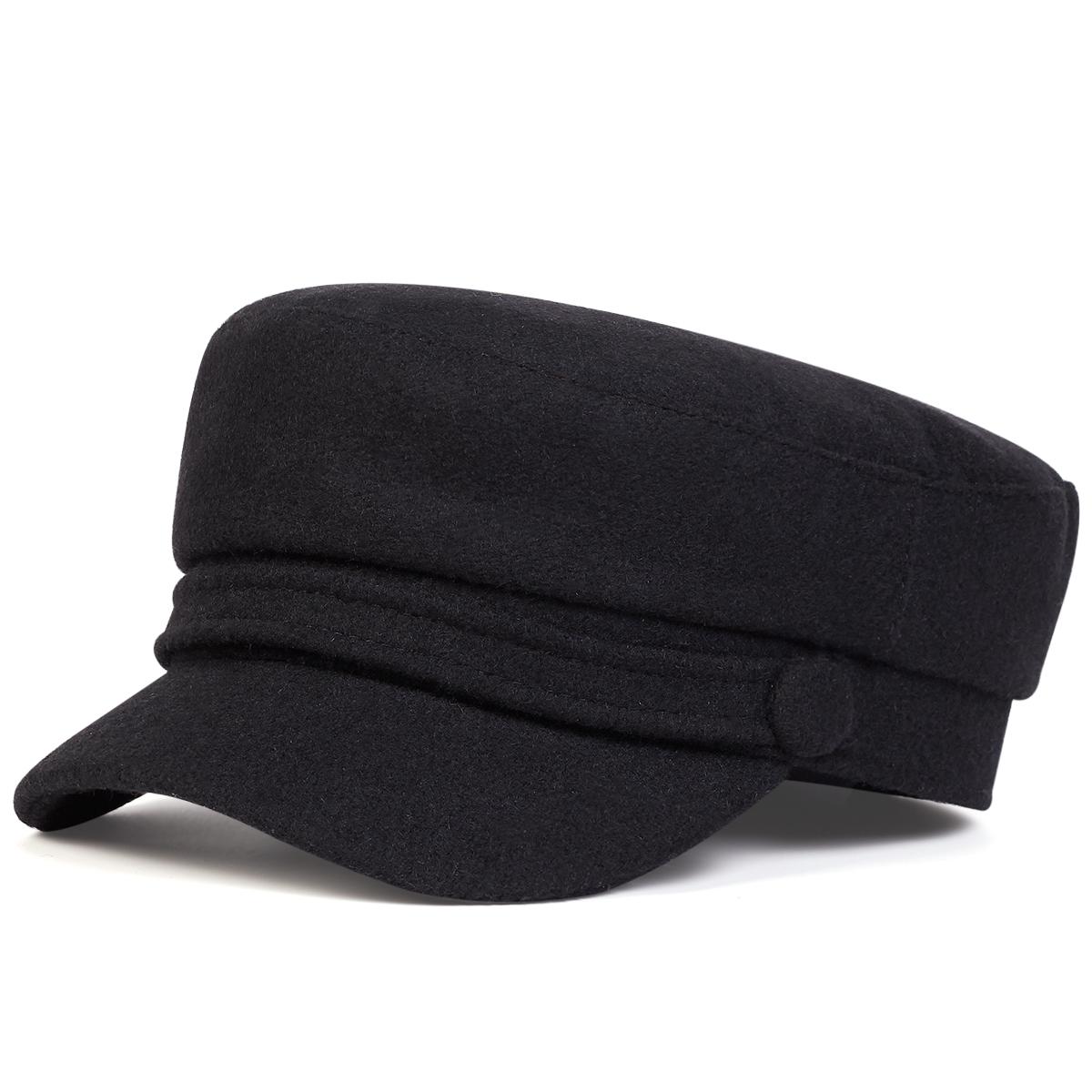 Unisex Solid Color Imitation Wool Military Hats Flat Top Baseball Caps For Women Outdoor Sports Military Hats Cadet Sunscreen Ha чорний
Unisex Solid Color Imitation Wool Military Hats Flat Top Baseball Caps For Women Outdoor Sports Military Hats Cadet Sunscreen Ha чорний
