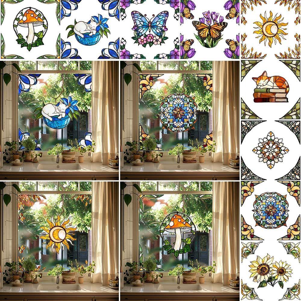 Multicolor Bird Collision Prevention Sticker Double Sides Window Corner Decals Window Sticker Gift D308
Multicolor Bird Collision Prevention Sticker Double Sides Window Corner Decals Window Sticker Gift D308