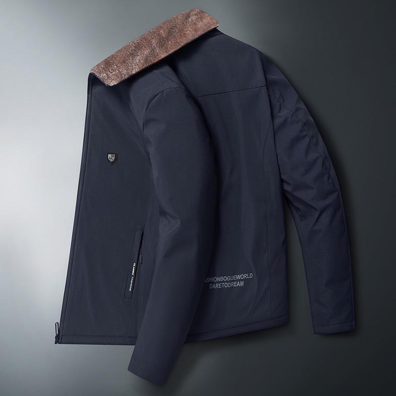 Men s Cotton-Padded Plus Velvet Warm Winter Coat for Middle-Aged and Elderly - Loose Fit, Medium To Long Size. M синий
Men s Cotton-Padded Plus Velvet Warm Winter Coat for Middle-Aged and Elderly - Loose Fit, Medium To Long Size. M синий