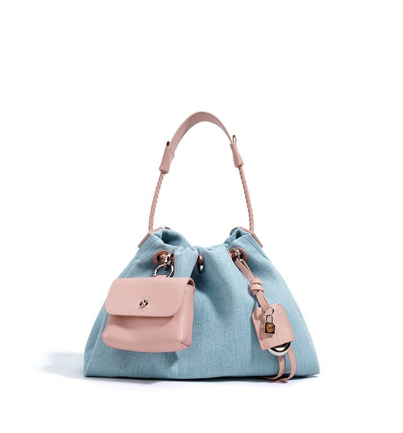 JIAERDI High Street Denim Bucket Bag Purse Women Retro Handle Luxury Design Casual Crossbody Bags Female Retro Messenger Bag Y2k 29X20X12CM
JIAERDI High Street Denim Bucket Bag Purse Women Retro Handle Luxury Design Casual Crossbody Bags Female Retro Messenger Bag Y2k 29X20X12CM