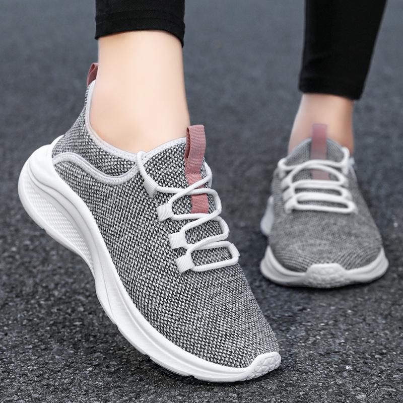 Women s shoes summer new soft-soled sports shoes comfortable and breathable mesh shoes lace-up running shoes shallow mouth wear-resistant casual shoes 36
Women s shoes summer new soft-soled sports shoes comfortable and breathable mesh shoes lace-up running shoes shallow mouth wear-resistant casual shoes 36