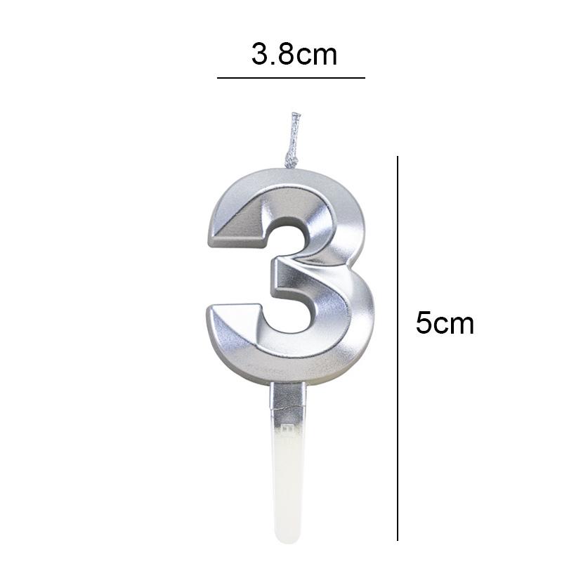 Серебряная свеча-цифра 0-9 для украшения торта на день рождения, украшение для детского душа
Серебряная свеча-цифра 0-9 для украшения торта на день рождения, украшение для детского душа