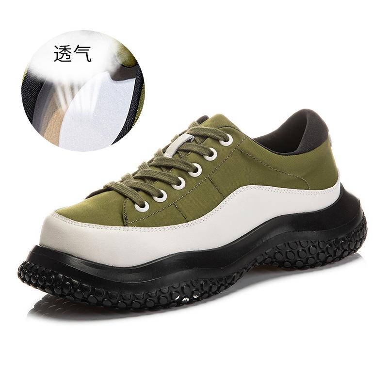 Женская обувь из натуральной кожи 2025 лето новая женская дышащая с круглым носком на платформе белая обувь на плоской подошве повседневная обувь с большой головой детская 35 темно-зеленого
Женская обувь из натуральной кожи 2025 лето новая женская дышащая с круглым носком на платформе белая обувь на плоской подошве повседневная обувь с большой головой детская 35 темно-зеленого