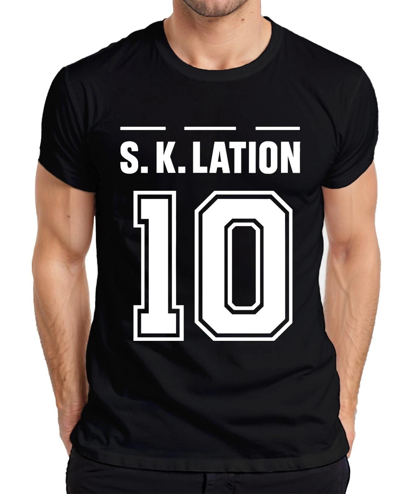 S K LATION 10 Jersey Football Team Party Drinking Celebrations Sports Mens T-Shirt- L
S K LATION 10 Jersey Football Team Party Drinking Celebrations Sports Mens T-Shirt- L