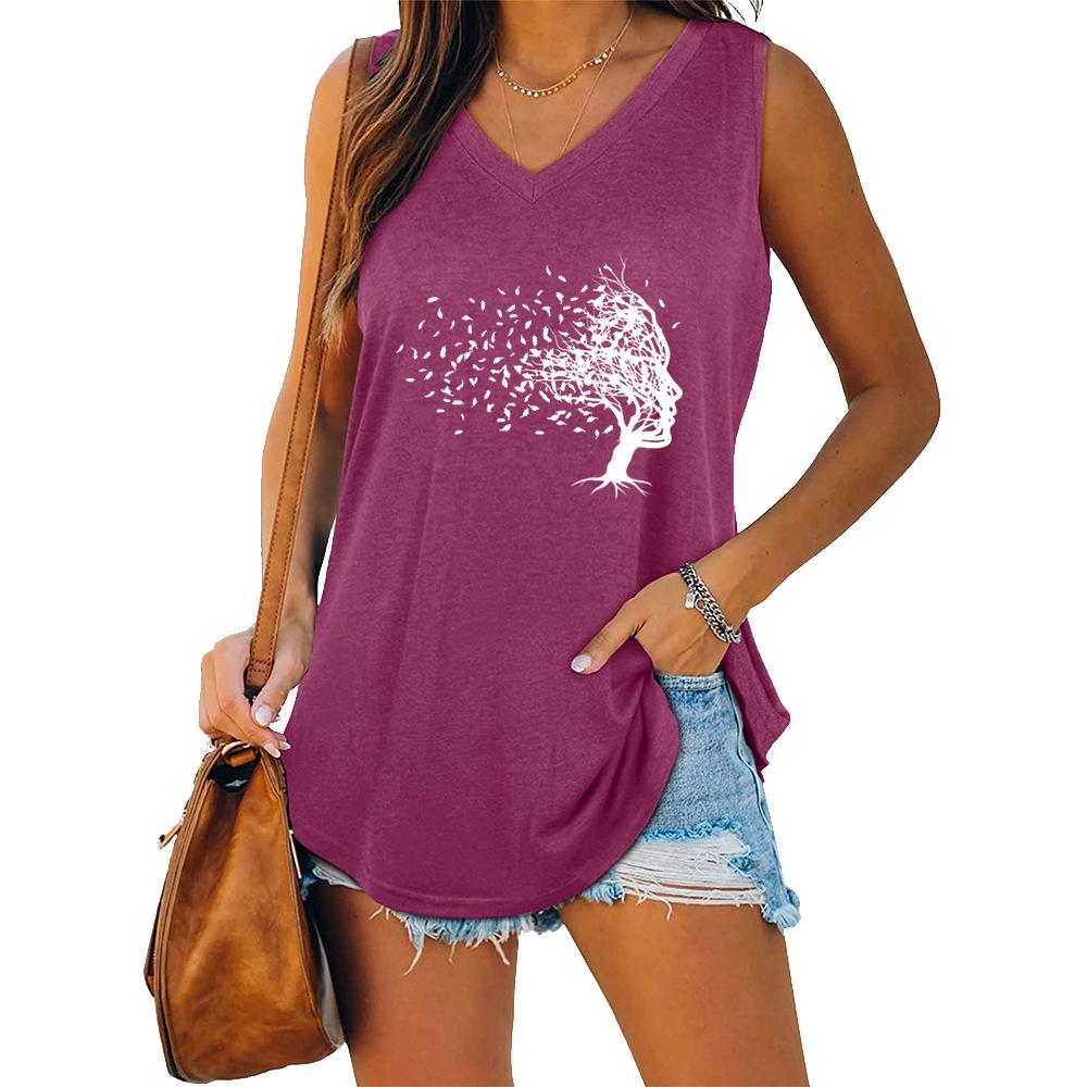 Women Fashion V Neck Tank Top Summer Casual Printed Sleeveless Top XXL
Women Fashion V Neck Tank Top Summer Casual Printed Sleeveless Top XXL