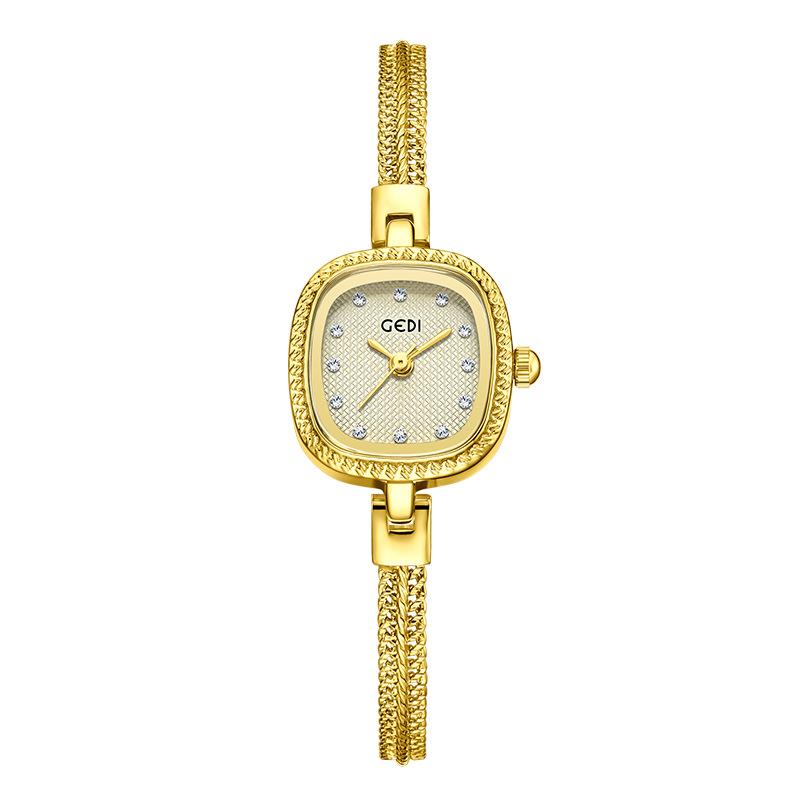 Niche High-End Bracelet Watch Women S Small Exquisite Quartz Watch Waterproof Fine Belt Alloy Watch
Niche High-End Bracelet Watch Women S Small Exquisite Quartz Watch Waterproof Fine Belt Alloy Watch
