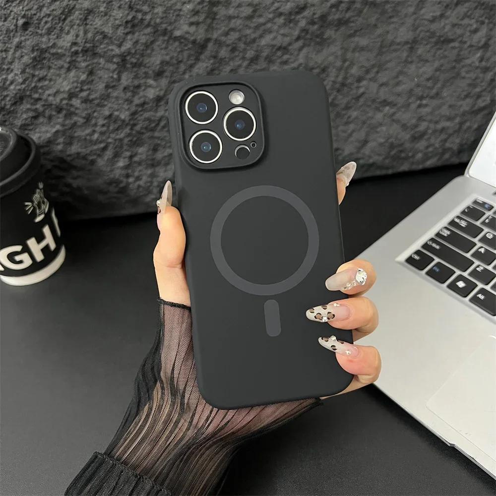 Роскошный Magsafe Жидкий Силиконовый Магнитный Чехол для Телефона Для iPhone 16 Pro Max 15 Plus 14 13 12 Защита Объектива Конфетный Цвет Задняя Крышка For iPhone 13
Роскошный Magsafe Жидкий Силиконовый Магнитный Чехол для Телефона Для iPhone 16 Pro Max 15 Plus 14 13 12 Защита Объектива Конфетный Цвет Задняя Крышка For iPhone 13