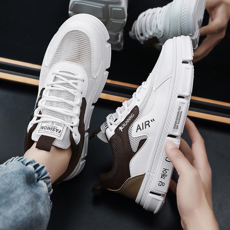 Low-top shoes are trendy and versatile, summer breathable mesh comfortable lace-up men s shoes personalized Korean version of soft-soled outdoor skate 44
Low-top shoes are trendy and versatile, summer breathable mesh comfortable lace-up men s shoes personalized Korean version of soft-soled outdoor skate 44