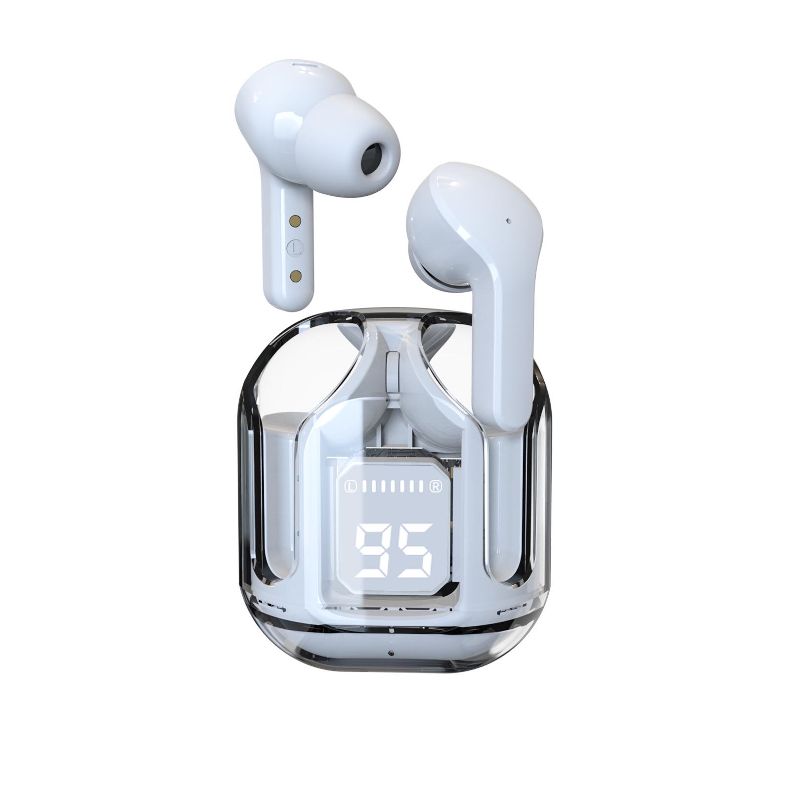 Exclusive True Wireless Transparent Noise-Cancelling Bluetooth Sport Earphones білий
Exclusive True Wireless Transparent Noise-Cancelling Bluetooth Sport Earphones білий