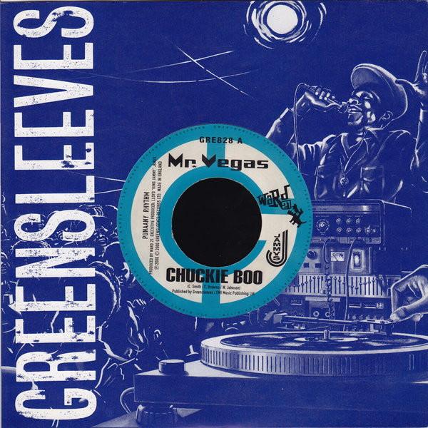 7inch Record MR. VEGAS - Chuckie Boo GRE828 Greensleeves Re 2000 UK Reggae, Ska & Dub Used
7inch Record MR. VEGAS - Chuckie Boo GRE828 Greensleeves Re 2000 UK Reggae, Ska & Dub Used