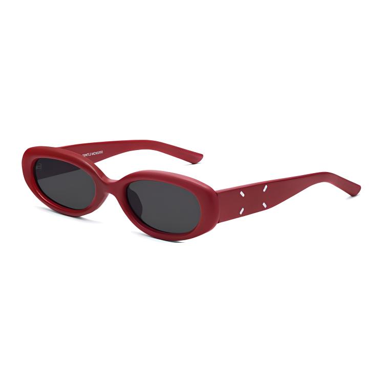 Gentle Monster X Maison Margiela Collaboration Oval Sunglasses With White Four Stitching On The Side Unisex sunglasses Red MM206LEATHERLR1 Basic Packaging-Eyeglass Case+Box,54,Red
Gentle Monster X Maison Margiela Collaboration Oval Sunglasses With White Four Stitching On The Side Unisex sunglasses Red MM206LEATHERLR1 Basic Packaging-Eyeglass Case+Box,54,Red