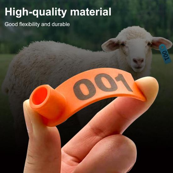 Sheep Ear Tags 001-100 Number Tags Livestock Animal Tags Ear Tag Applicator for Cows Goats Sheep Pigs Farm Animals рожевий
Sheep Ear Tags 001-100 Number Tags Livestock Animal Tags Ear Tag Applicator for Cows Goats Sheep Pigs Farm Animals рожевий