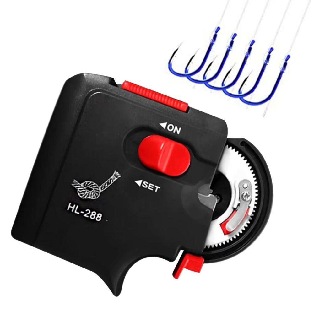Automatic Fishing Hook Line Tier Machine Black Green Fishing Hook Binding Device Fishing Tools зелений
Automatic Fishing Hook Line Tier Machine Black Green Fishing Hook Binding Device Fishing Tools зелений