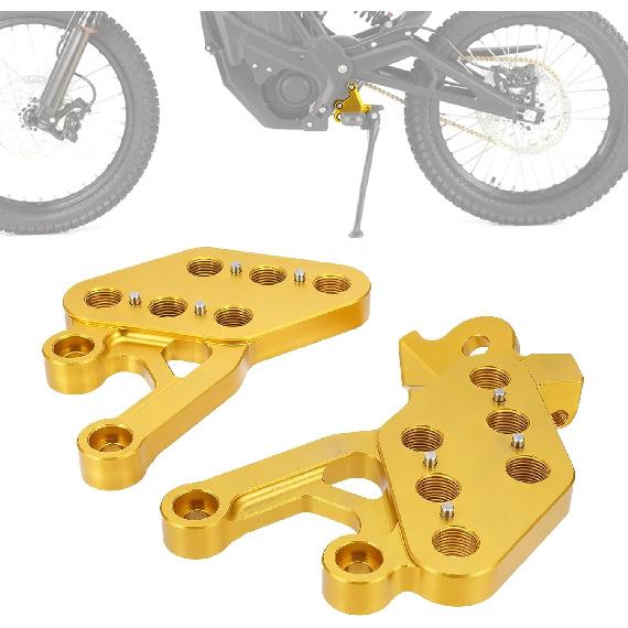 Foot Peg Brackets CNC for Eride Pro SS 2.0 3.0 E Ride Pro S SR,Electric Dirt Bike Footpegs Pedal Mount for Sur Ron 7075 Aluminum | Anodized Surface | золотий
Foot Peg Brackets CNC for Eride Pro SS 2.0 3.0 E Ride Pro S SR,Electric Dirt Bike Footpegs Pedal Mount for Sur Ron 7075 Aluminum | Anodized Surface | золотий