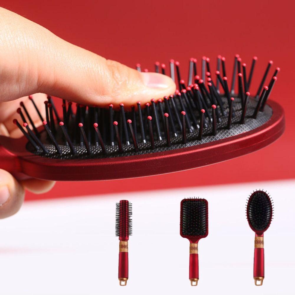 Detangling Salon Barber Comb Anti-static Hairstyle Massager Healthy Round Brush Hair Comb Home Style C
Detangling Salon Barber Comb Anti-static Hairstyle Massager Healthy Round Brush Hair Comb Home Style C