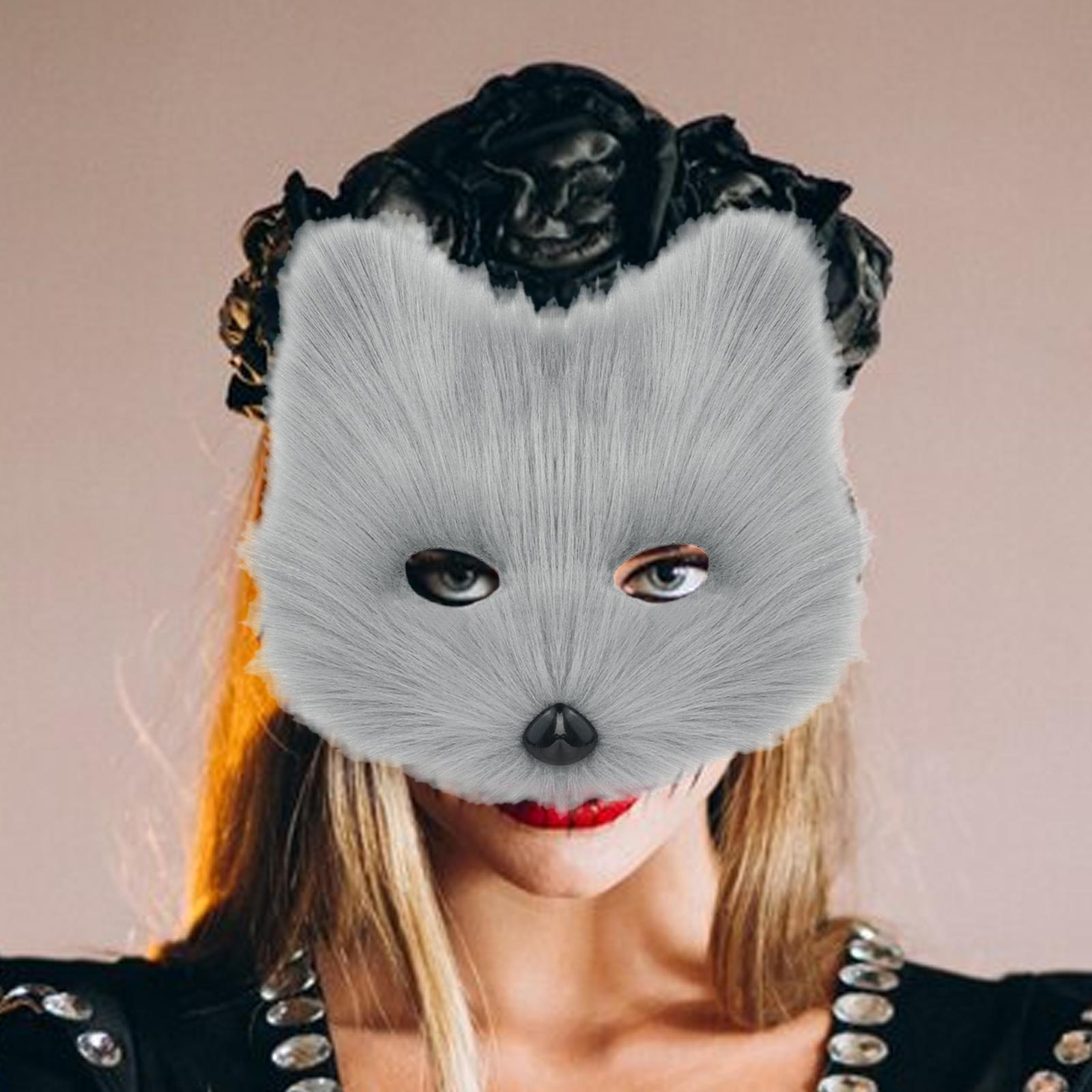 Маска-костюм лисы для мужчин и женщин – забавный маскарадный аксессуар серый
Маска-костюм лисы для мужчин и женщин – забавный маскарадный аксессуар серый