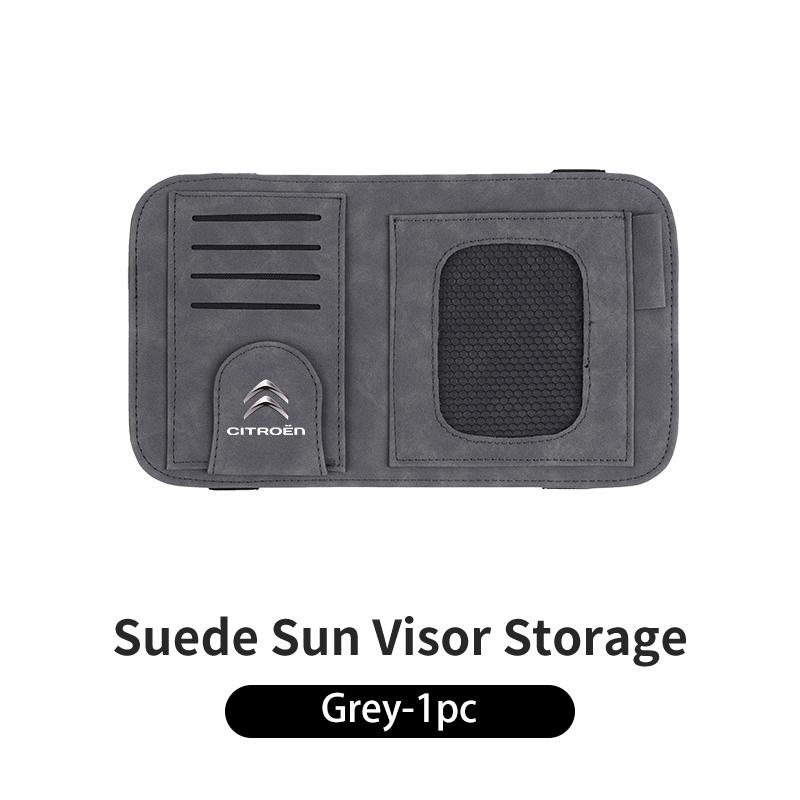 Car Sun Visor Storage Bag Sunglasses Clip Stowing Auto Tidying Accessories For Citroen C4 C3 C5 C1 C2 C-Elysee Berlingo Picasso
Car Sun Visor Storage Bag Sunglasses Clip Stowing Auto Tidying Accessories For Citroen C4 C3 C5 C1 C2 C-Elysee Berlingo Picasso