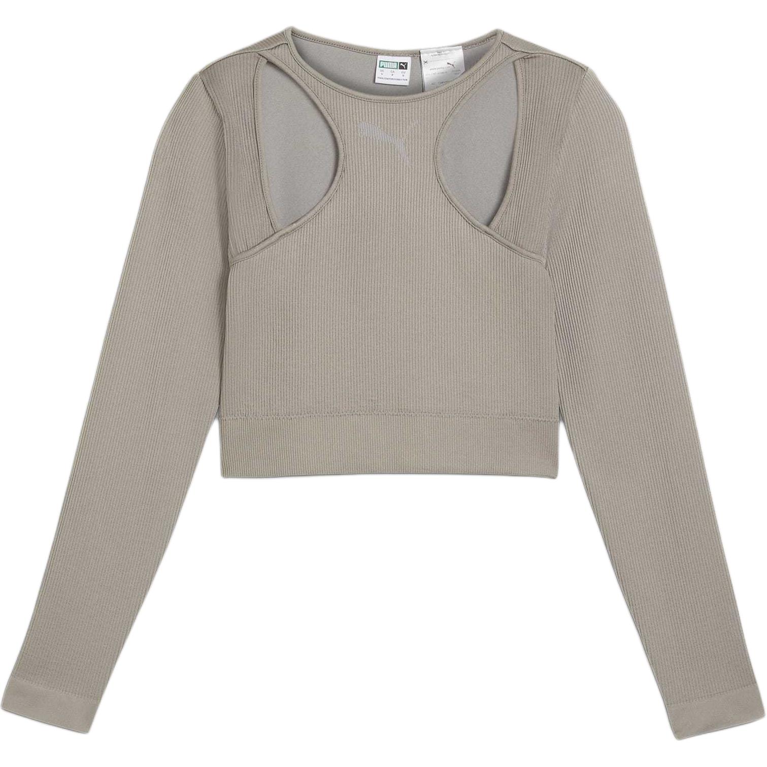 Puma Dare To Muted Motion Pullover Slim Fit Round Neck Long Sleeve T-Shirt Women Tops Storm-Gray 627984-62 XL
Puma Dare To Muted Motion Pullover Slim Fit Round Neck Long Sleeve T-Shirt Women Tops Storm-Gray 627984-62 XL