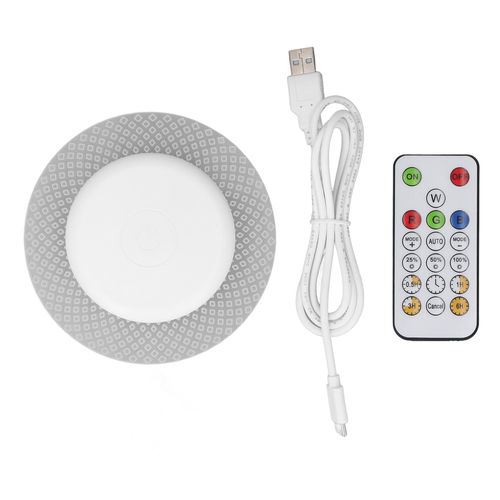 LED Wall Light Rechargeable Round Shape 16 RGB Modes Dimmable LED Wall Lamp with Remote Control for Bedroom
LED Wall Light Rechargeable Round Shape 16 RGB Modes Dimmable LED Wall Lamp with Remote Control for Bedroom