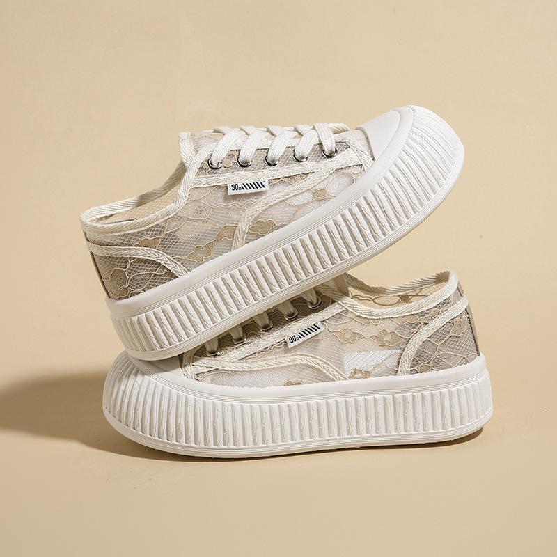 Летние новые дышащие туфли на большой подошве, студенческие белые парусиновые туфли, женские повседневные модные туфли-маффины для женщин 40 бежевый
Летние новые дышащие туфли на большой подошве, студенческие белые парусиновые туфли, женские повседневные модные туфли-маффины для женщин 40 бежевый