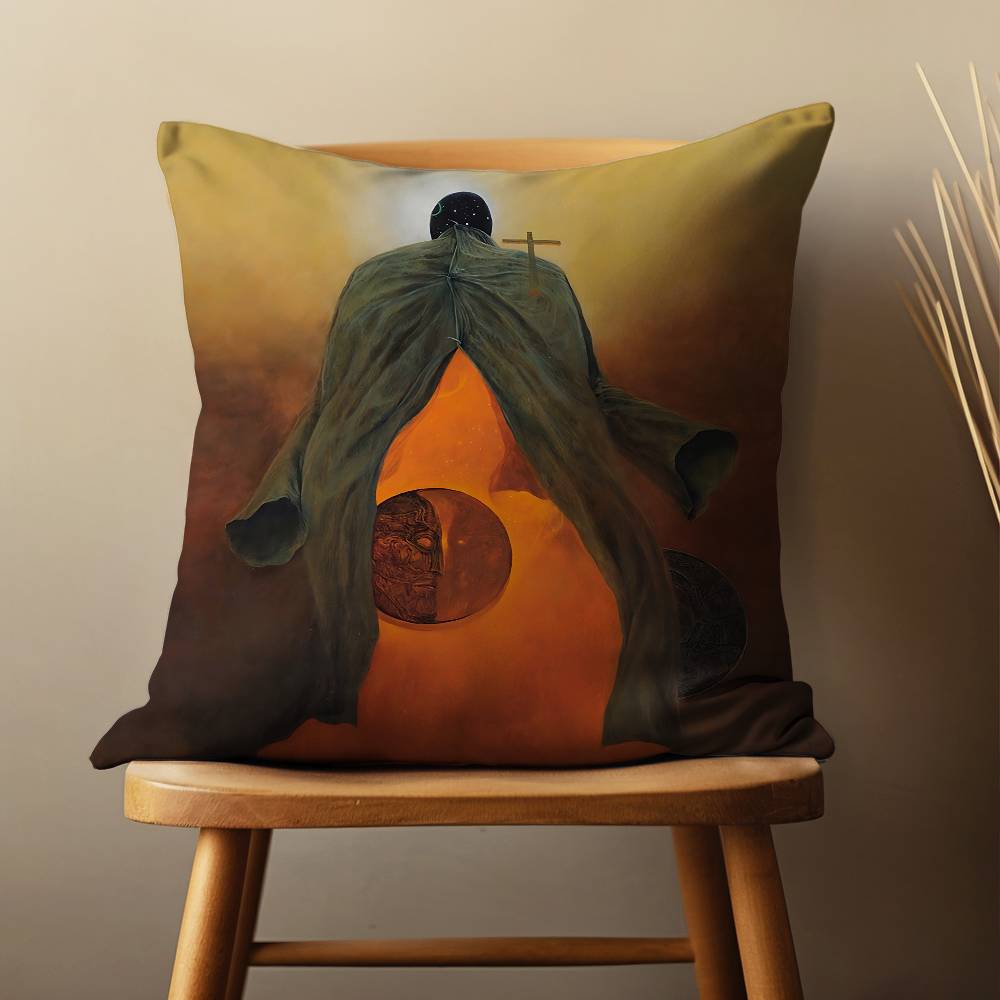 Z-Zdzislaws B-Beksinskis Art Throw Pillow Case For 45*45cm,55*55cm,30*30cm,Car Pillowcase Home Bedchamber Decor Gift 30cmx30cm
Z-Zdzislaws B-Beksinskis Art Throw Pillow Case For 45*45cm,55*55cm,30*30cm,Car Pillowcase Home Bedchamber Decor Gift 30cmx30cm