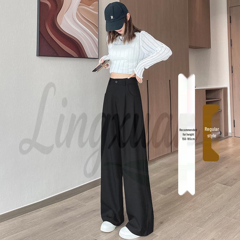 Women s Grey Wide-Leg Suit Pants - Autumn 2026 Petite Casual High-End Style Extra Small
Women s Grey Wide-Leg Suit Pants - Autumn 2026 Petite Casual High-End Style Extra Small