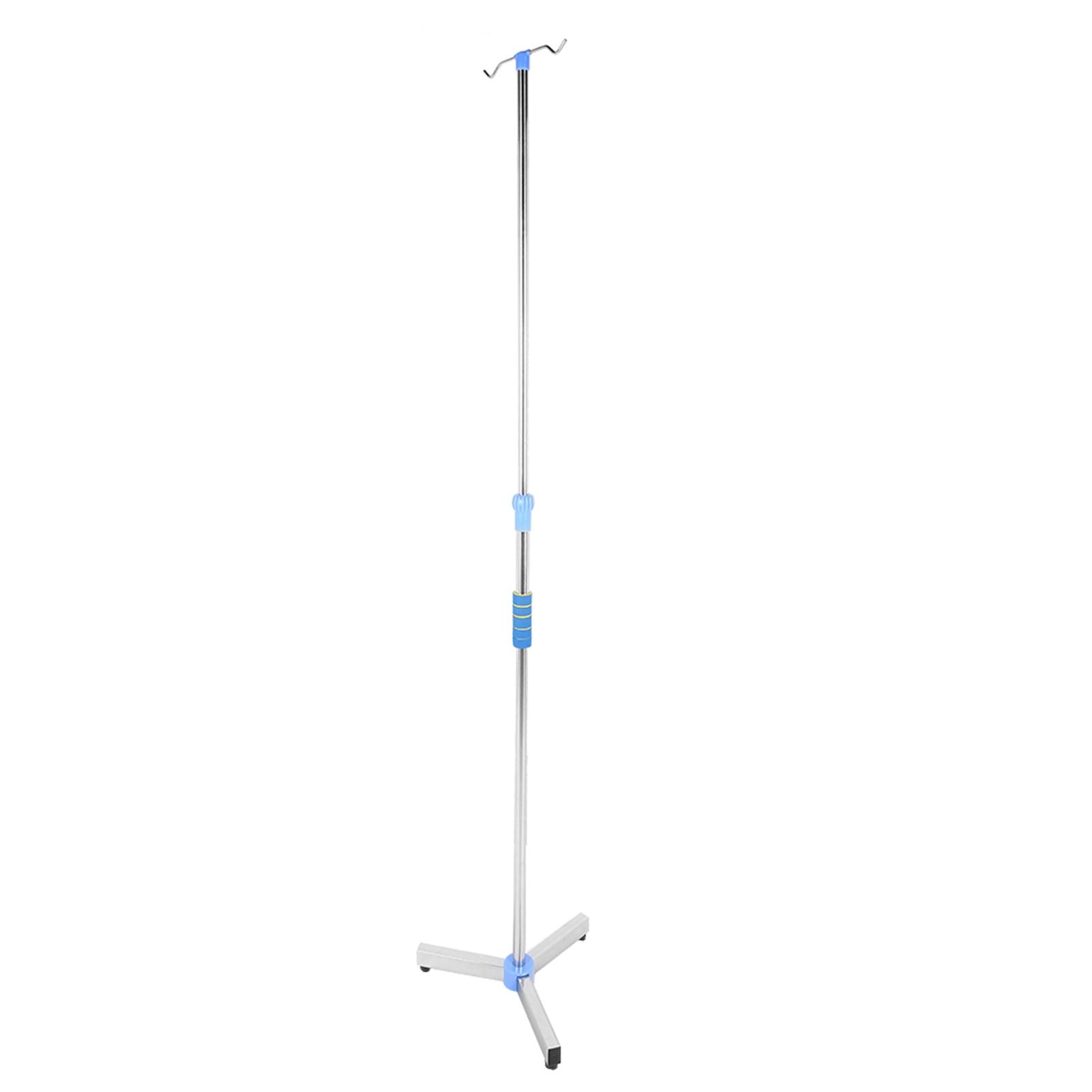 IV Pole Stand Adjustable Stainless Steel IV Bag Stand with 2 Hooks for Hospital Home
IV Pole Stand Adjustable Stainless Steel IV Bag Stand with 2 Hooks for Hospital Home