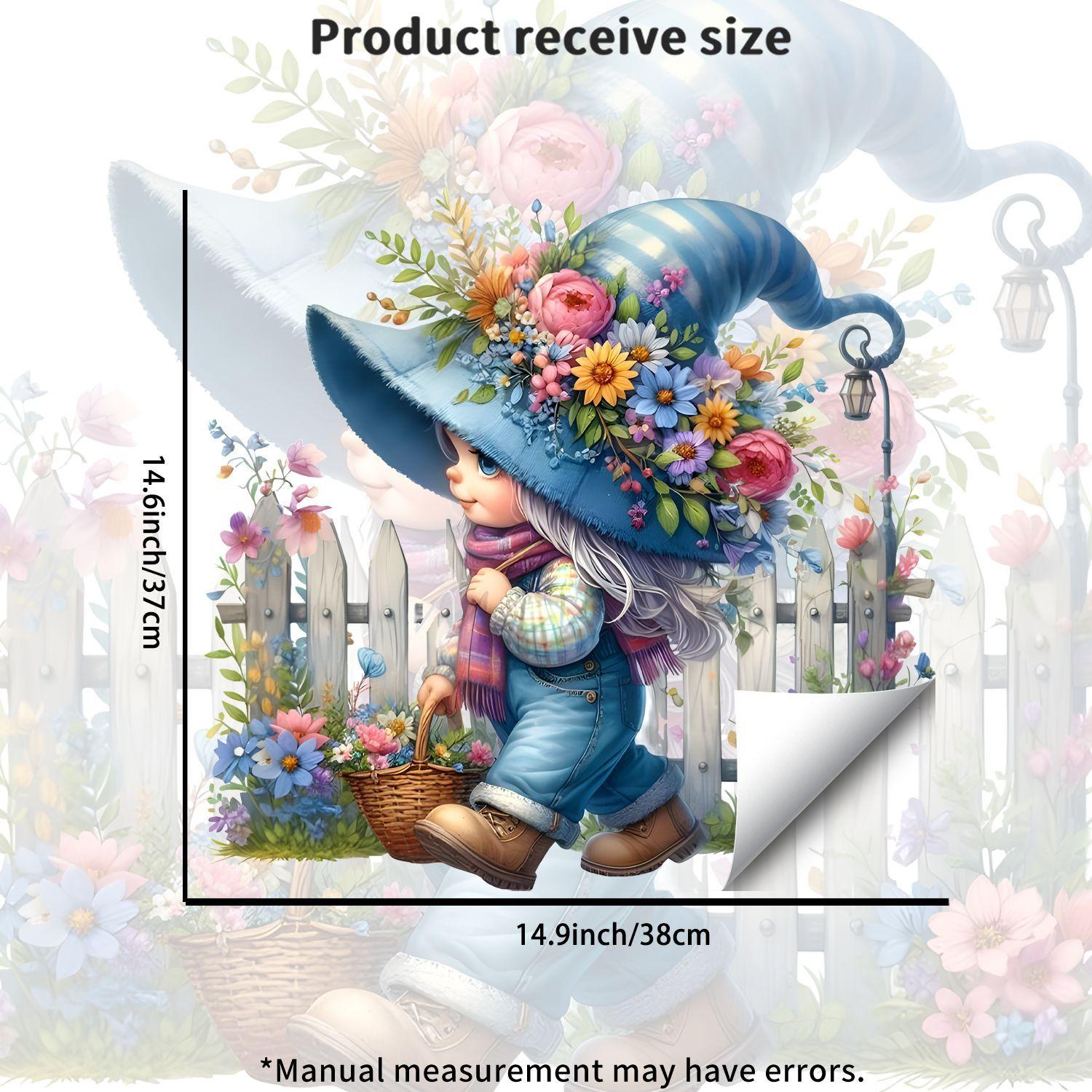 Creative Flower Fairy Static Cling Glass Window Film for Living Room Bedroom Study Wall Decor 37x38cm різнокольоровий
Creative Flower Fairy Static Cling Glass Window Film for Living Room Bedroom Study Wall Decor 37x38cm різнокольоровий