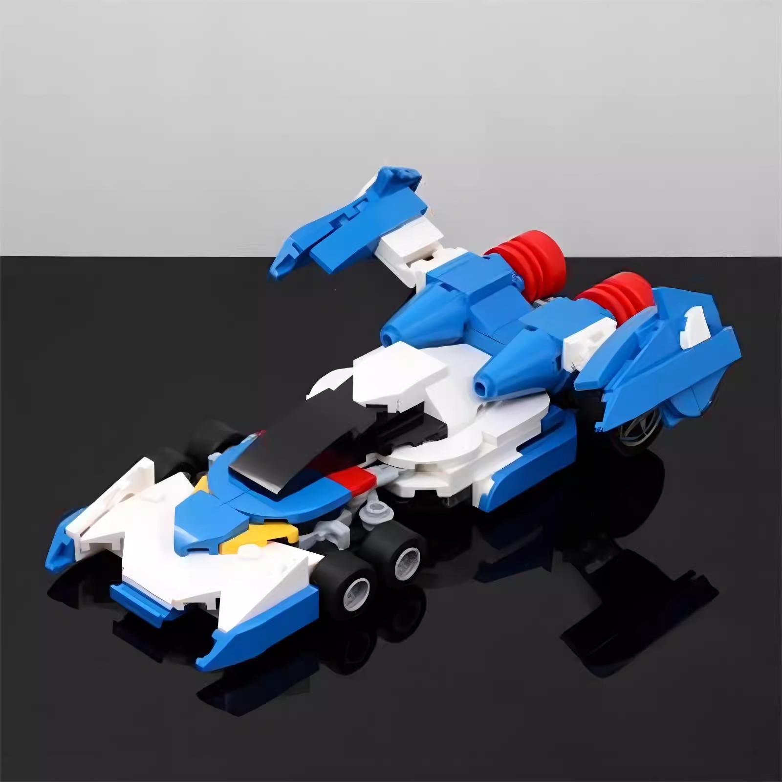 MOC Speed Vehicles Future GPX Cyber Formula Asurada AKF-11 Sports Car Technical Sets Building Blocks Toys For Children Gift
MOC Speed Vehicles Future GPX Cyber Formula Asurada AKF-11 Sports Car Technical Sets Building Blocks Toys For Children Gift
