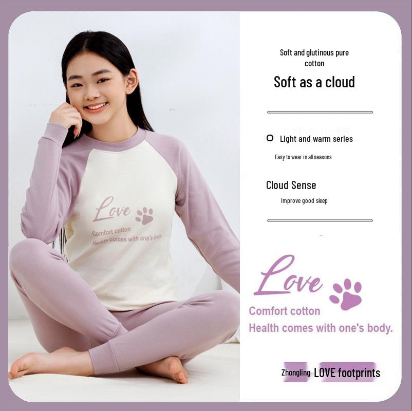 Детский комплект термобелья: Детская хлопковая базовая пижама для осени и зимы 140cm
Детский комплект термобелья: Детская хлопковая базовая пижама для осени и зимы 140cm