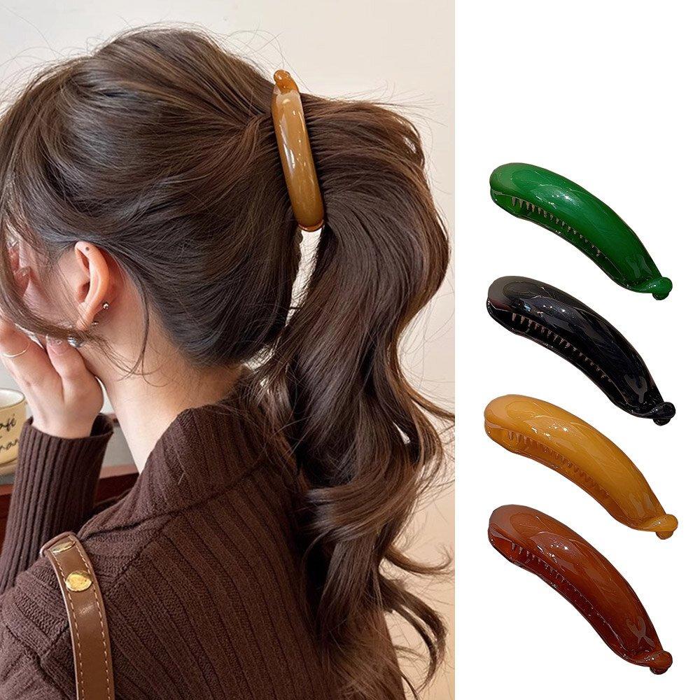Rakle 1+1 Ponytail Banana Pin Clip Hairpin A253 Brown / Size: Brown
Rakle 1+1 Ponytail Banana Pin Clip Hairpin A253 Brown / Size: Brown