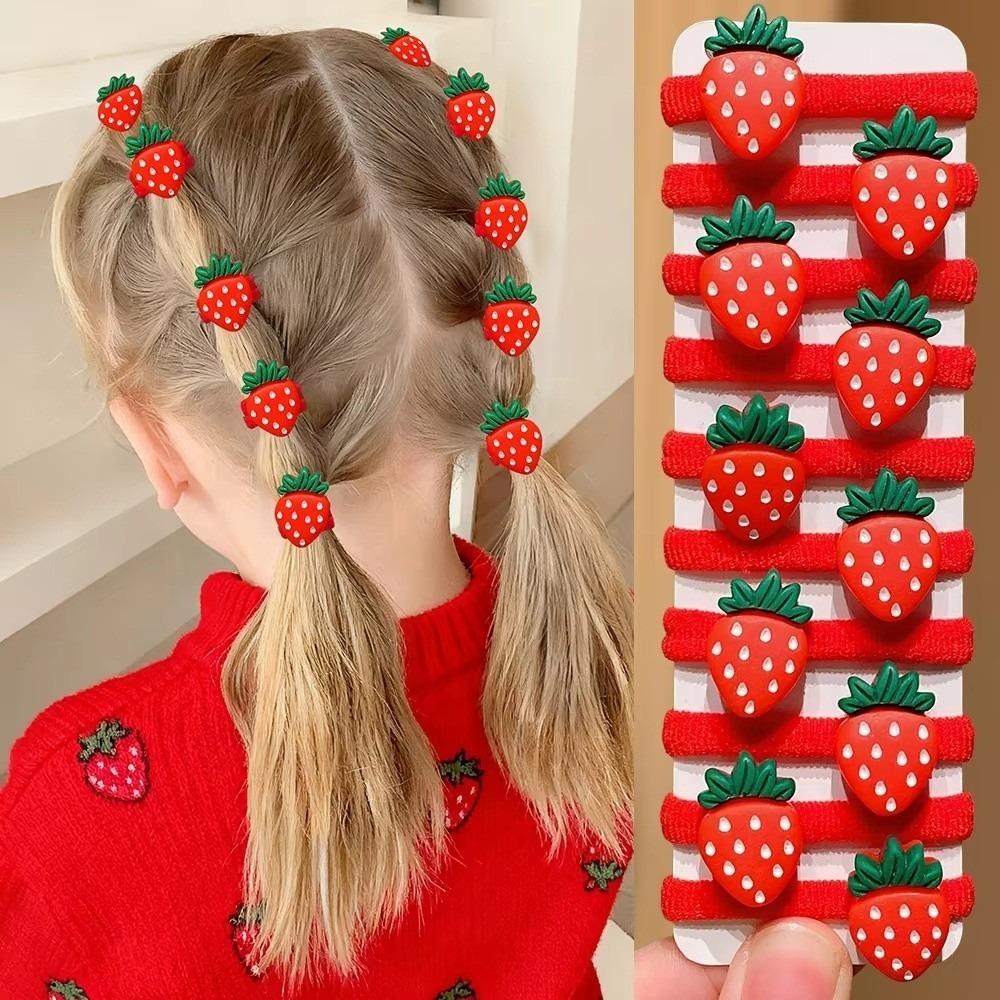 10 pcs Strawberry Hair Ties Set Red Elastic Hair Bands New Children s Hair Tie Gift 10 pcs
10 pcs Strawberry Hair Ties Set Red Elastic Hair Bands New Children s Hair Tie Gift 10 pcs