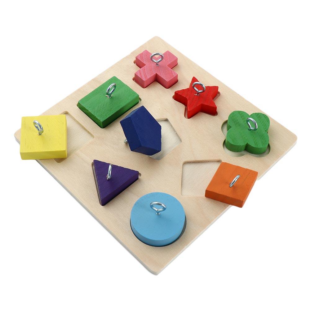 Budgies Parakeet DIY Interactive Playing Colorful IQ Training Parrot Block Puzzles Wooden Bird Toys
Budgies Parakeet DIY Interactive Playing Colorful IQ Training Parrot Block Puzzles Wooden Bird Toys