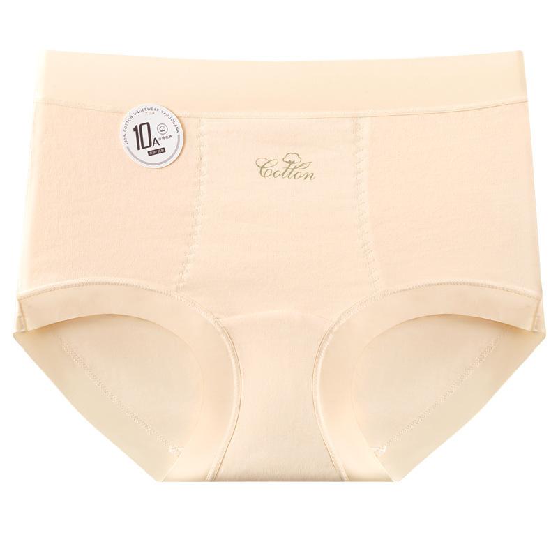 Female Spring and Autumn Simple Pure Cotton Antibacterial Extension Crotch High Waist Triangle Briefs XL тілесний
Female Spring and Autumn Simple Pure Cotton Antibacterial Extension Crotch High Waist Triangle Briefs XL тілесний