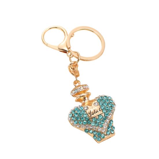 Keychain Pendant Rhinestones Inlaid Perfume Bottle Design Key Chain with Lobster Clasp Bag Charm Backpack Accessory зелёный
Keychain Pendant Rhinestones Inlaid Perfume Bottle Design Key Chain with Lobster Clasp Bag Charm Backpack Accessory зелёный