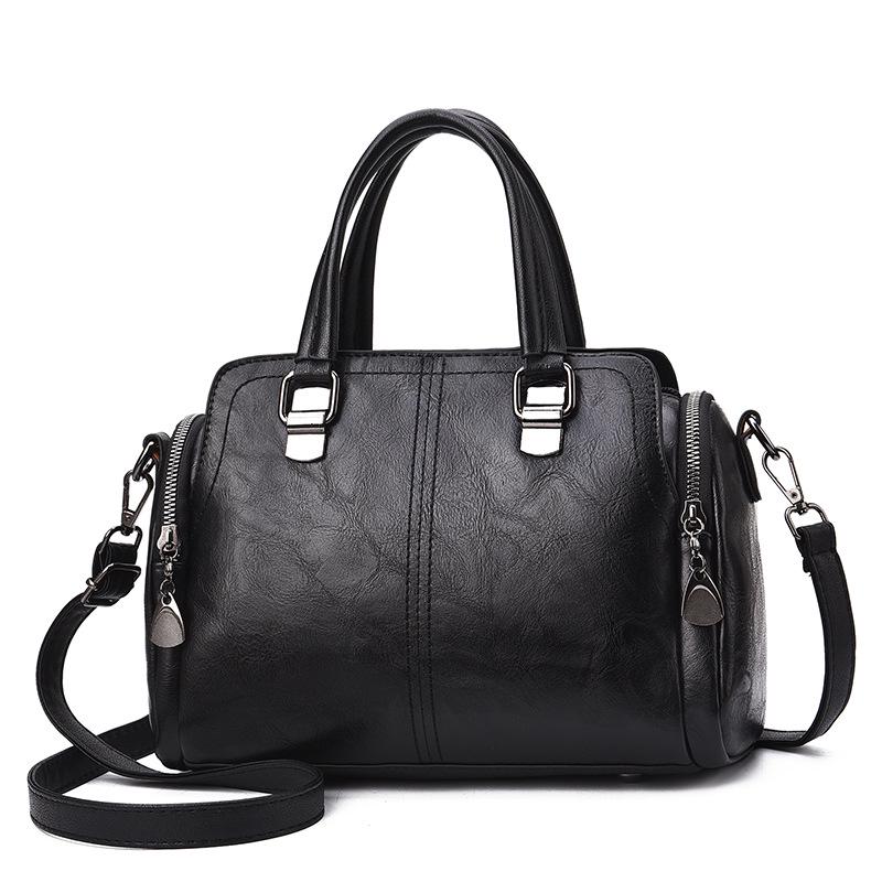 Women s Bag 2026 New Fashion Handbag Middle-aged Women s Bag Large-capacity Soft Leather Mother Shoulder Messenger Bag 30cm*14cm*19cm чёрный
Women s Bag 2026 New Fashion Handbag Middle-aged Women s Bag Large-capacity Soft Leather Mother Shoulder Messenger Bag 30cm*14cm*19cm чёрный