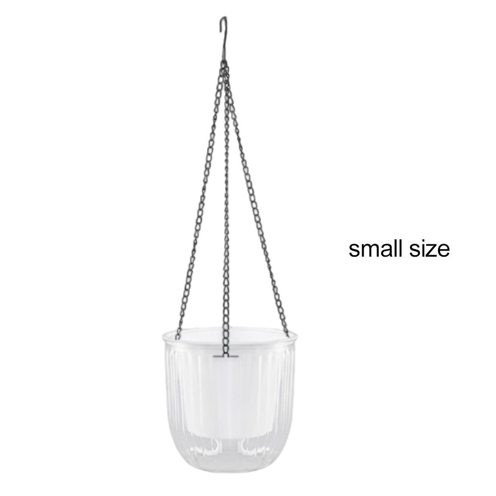 Transparent Self-Watering Hanging Flower Pot With Visible Water Level Plastic Pot For Indoor Outdoor Garden Balcony Decor
Transparent Self-Watering Hanging Flower Pot With Visible Water Level Plastic Pot For Indoor Outdoor Garden Balcony Decor