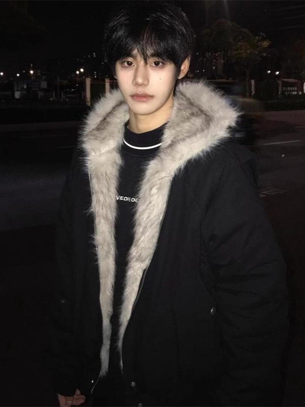 Cleanfit Men s Fur Collar Hooded Winter Jacket 2XL чорний
Cleanfit Men s Fur Collar Hooded Winter Jacket 2XL чорний