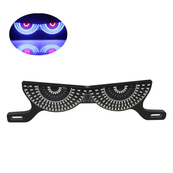 Motorcycle License Plate Screw Light with Demon Eye Shape Rear Taillights High-Brightness Waterproof Enhanced Night Safety Light for Electric Bikes B синій
Motorcycle License Plate Screw Light with Demon Eye Shape Rear Taillights High-Brightness Waterproof Enhanced Night Safety Light for Electric Bikes B синій