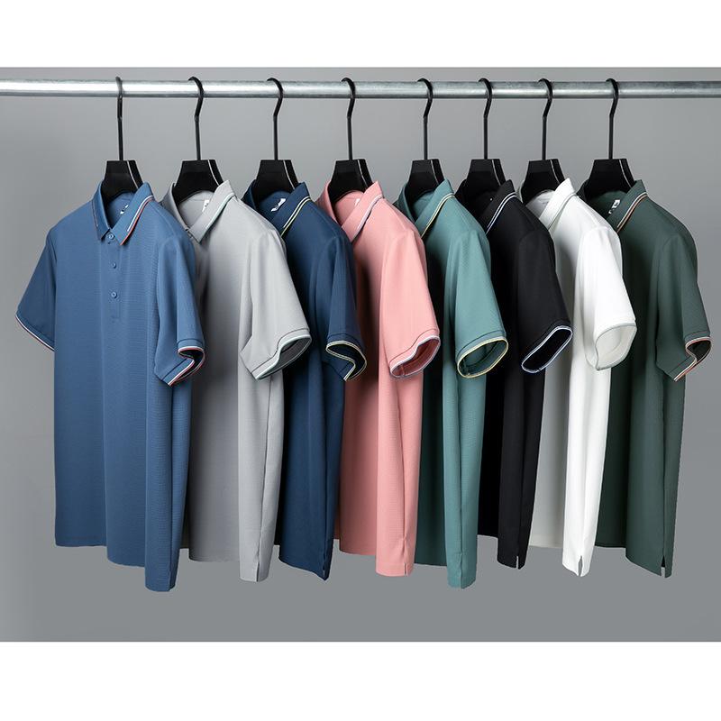 Summer New Casual Short-Sleeved Polo Shirt Men s Regular Refreshing Breathable Lapels Fashion Trendy T-shirt Men s Clothing
Summer New Casual Short-Sleeved Polo Shirt Men s Regular Refreshing Breathable Lapels Fashion Trendy T-shirt Men s Clothing