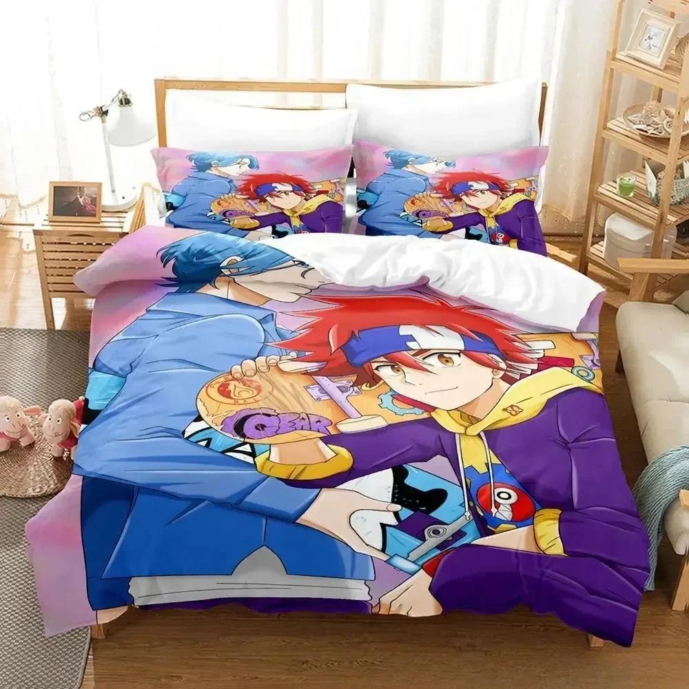 New SK8 the Infinity Bedding Set Single Twin Full Queen King Size Bed Set Adult Kid Bedroom Duvet cover Sets Bed Sheet Set 70x133cm 2pcs
New SK8 the Infinity Bedding Set Single Twin Full Queen King Size Bed Set Adult Kid Bedroom Duvet cover Sets Bed Sheet Set 70x133cm 2pcs
