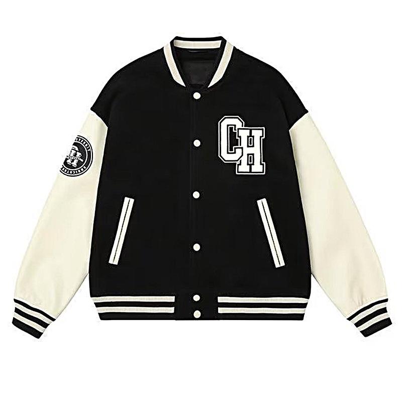 Осенняя женская повседневная бейсбольная куртка с принтом букв и контрастными цветами L чёрный
Осенняя женская повседневная бейсбольная куртка с принтом букв и контрастными цветами L чёрный