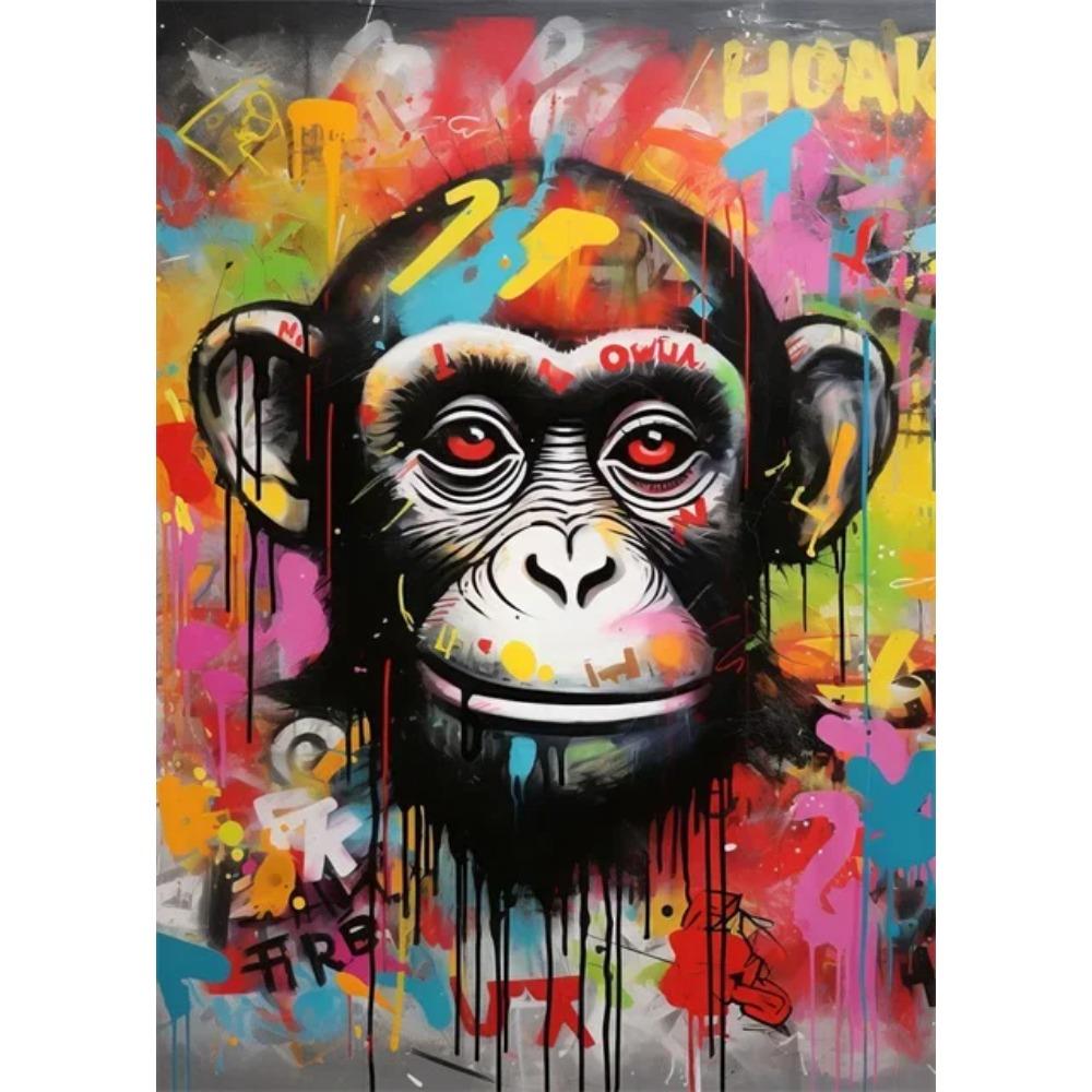 Постери Графіті-мистецтва Banksy Тварини Тигр Вовк Панда з Кулькою Вуличне Настінне Мистецтво Полотно Картина Абстрактний Поп-арт Декор для Дому 40x60cm No Frame
Постери Графіті-мистецтва Banksy Тварини Тигр Вовк Панда з Кулькою Вуличне Настінне Мистецтво Полотно Картина Абстрактний Поп-арт Декор для Дому 40x60cm No Frame
