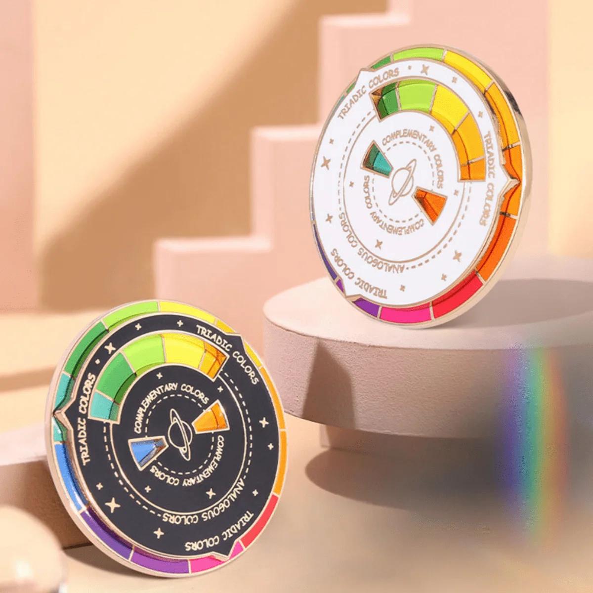 2pcs Creative Rotatable Colorful Alloy Scarf Buckle, Exquisite Couple Gift, Clothes Decoration, Badge,Scarf Pin
2pcs Creative Rotatable Colorful Alloy Scarf Buckle, Exquisite Couple Gift, Clothes Decoration, Badge,Scarf Pin