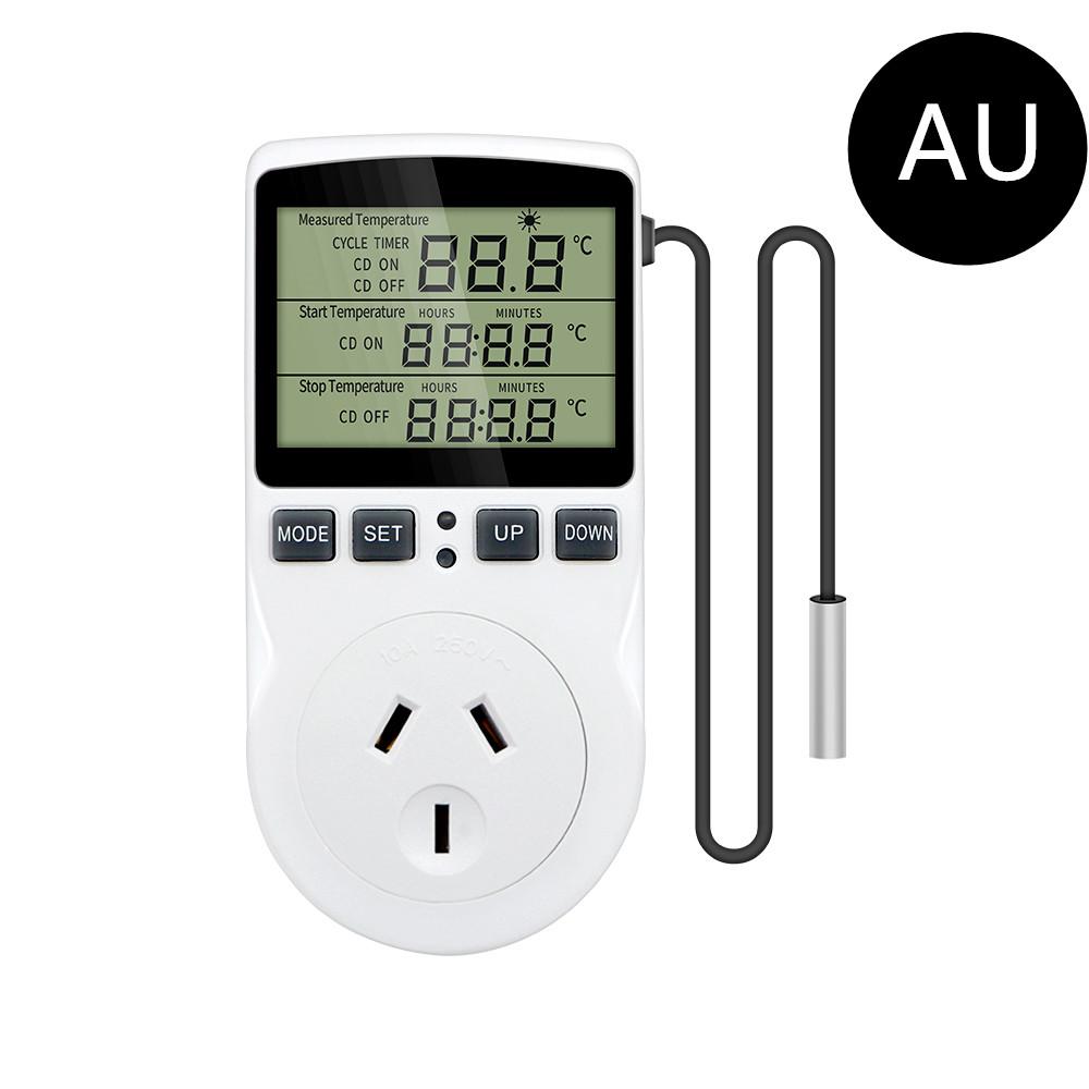 Smart Thermostat EU US UK AU FR Plug Timer Socket Multi-Function Temperature Controller Switch for Heating Cooling
Smart Thermostat EU US UK AU FR Plug Timer Socket Multi-Function Temperature Controller Switch for Heating Cooling