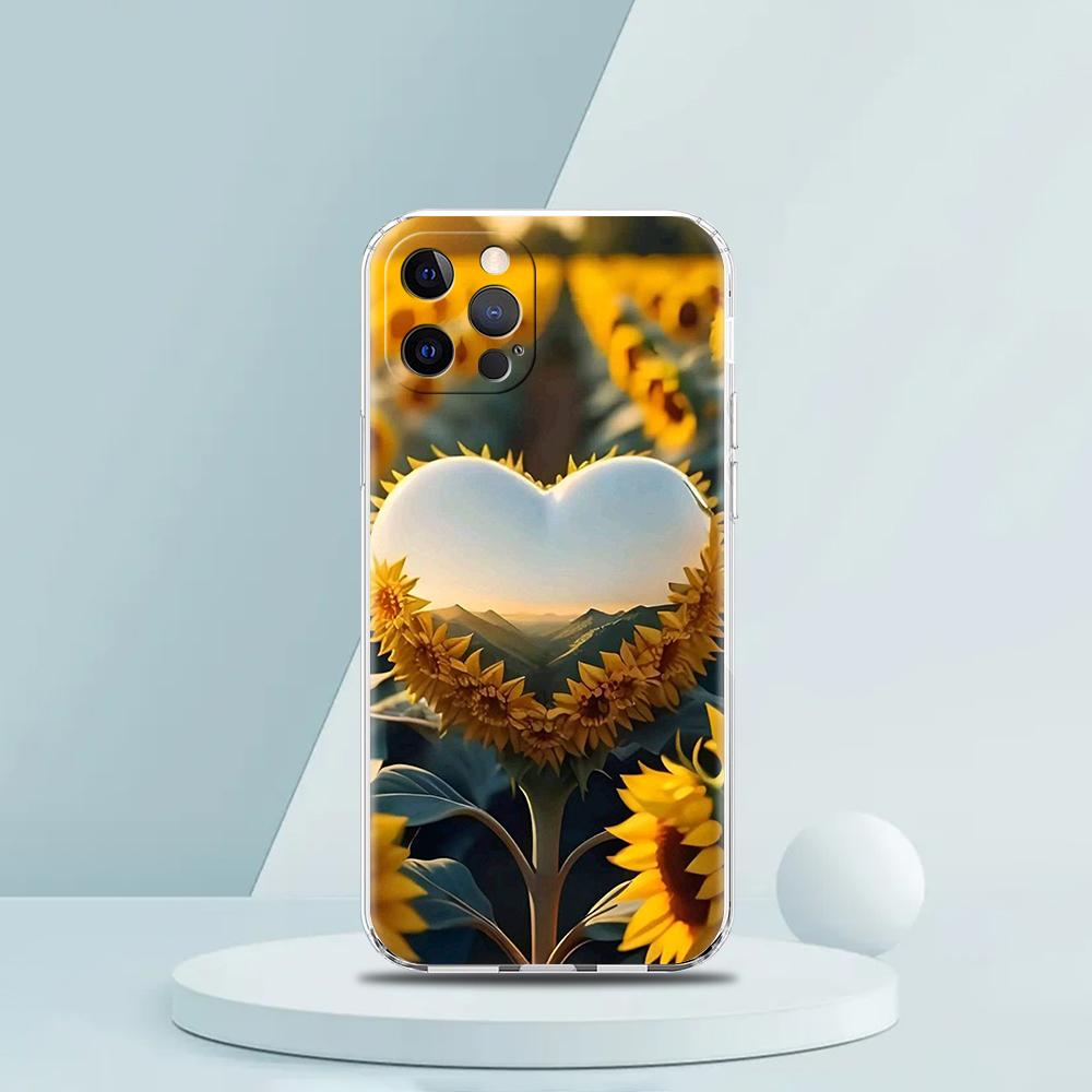 Sunflower Phone Case for iPhone 16 15 14 13 12 Pro Max Transparent Soft for iPhone 11 Pro Max 7 8 Plus XS XR Shell Capas Bags iPhone 15 Plus
Sunflower Phone Case for iPhone 16 15 14 13 12 Pro Max Transparent Soft for iPhone 11 Pro Max 7 8 Plus XS XR Shell Capas Bags iPhone 15 Plus