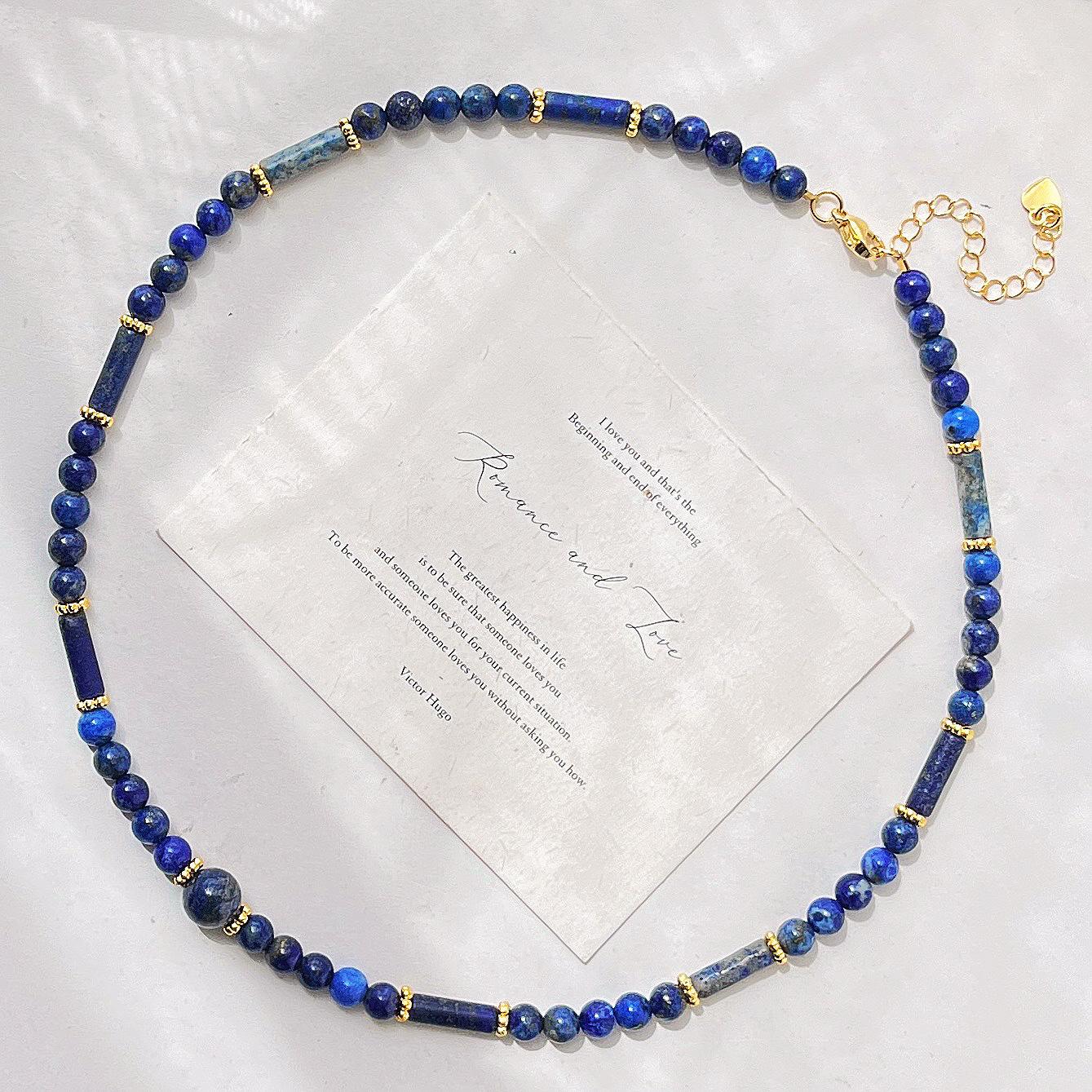 Ветер Высокое Качество Натуральный Лазурит Гипсофила Ключичная Цепочка Ожерелье Женщины
Ветер Высокое Качество Натуральный Лазурит Гипсофила Ключичная Цепочка Ожерелье Женщины