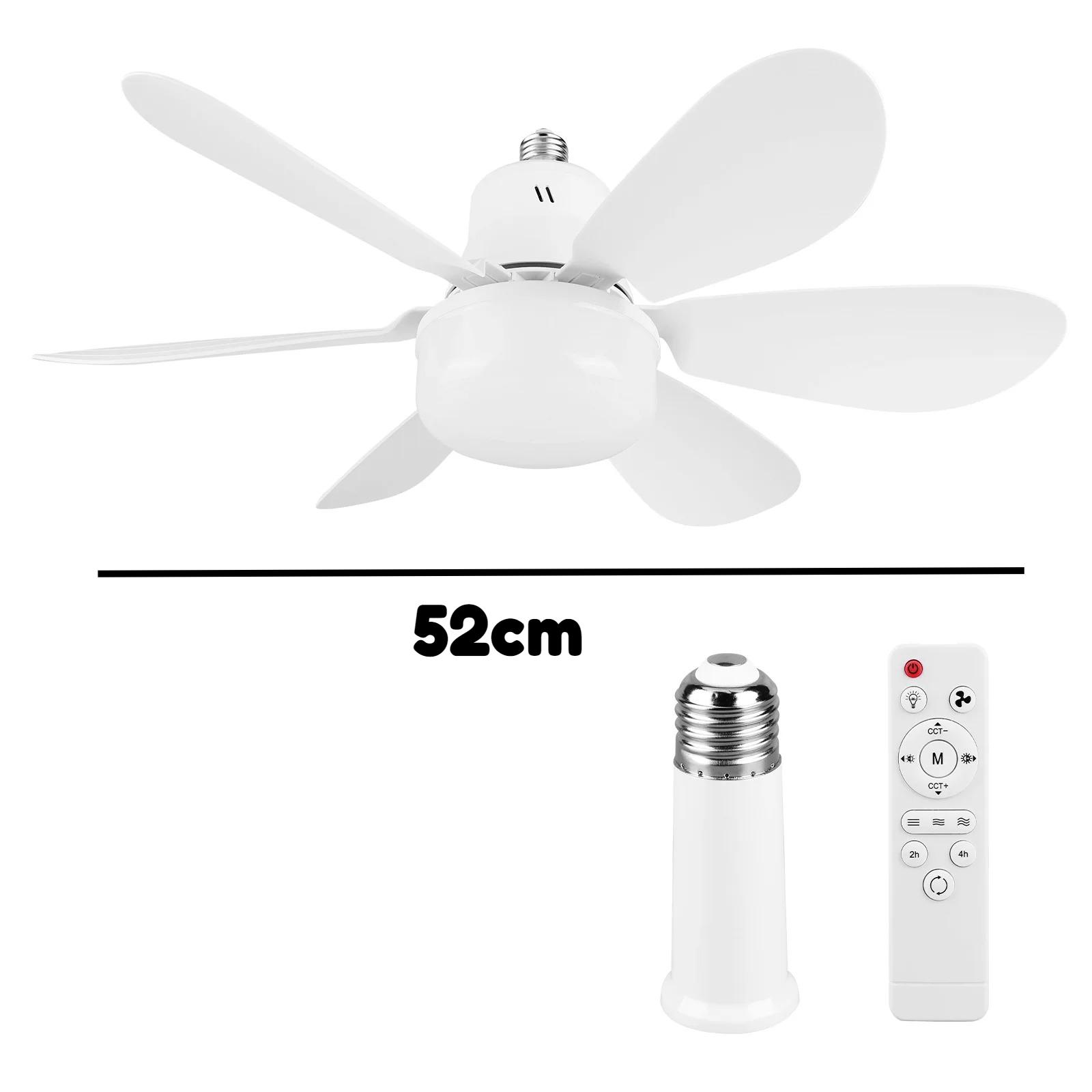 Socket Fan Light 3 Speeds Dimmable Screw in Ceiling Fan in Light Socket with Extender & 6 Blades for Bedroom Kitchen
Socket Fan Light 3 Speeds Dimmable Screw in Ceiling Fan in Light Socket with Extender & 6 Blades for Bedroom Kitchen